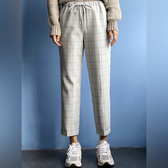 The Group by Babaton - Jimmy Pant in Grey Plaid - Picture 6 of 12